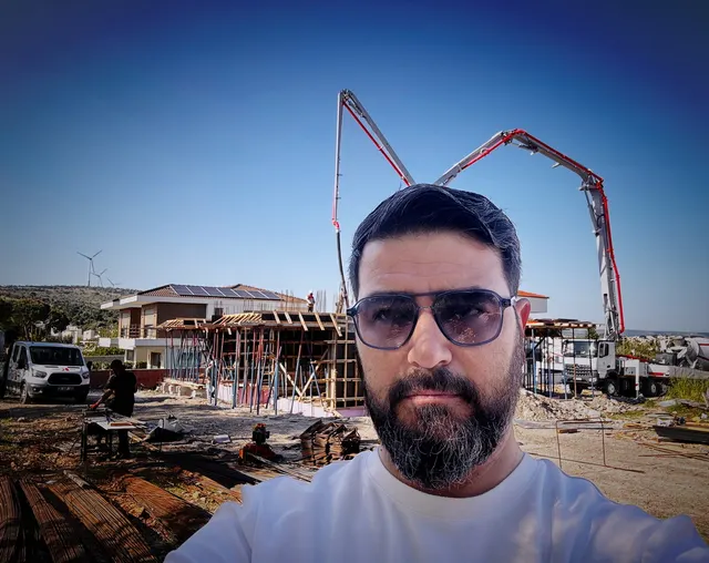 Bahçelievler 3526 villa kaba inşaat çalışması - İmerek Yapı Çeşme