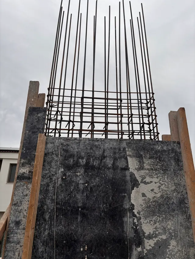 Bahçelievler 3526 temel kalıp ve beton döküm alanı